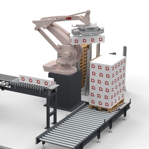 Sistema di pallettizzazione robotizzato - Brolla - per casse / per sacchi / per bobina