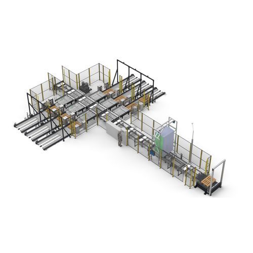 Sistema di smistamento per pallet - Brolla - per la logistica / a cross-docking