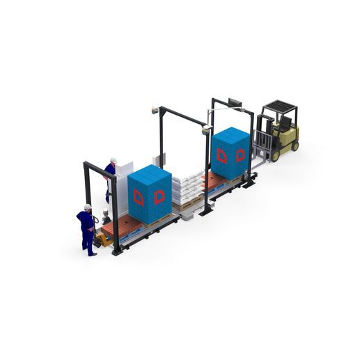 Sistema di misurazione di altezza di pallet - CN.1000 - Brolla - di lunghezza / di peso / di carica