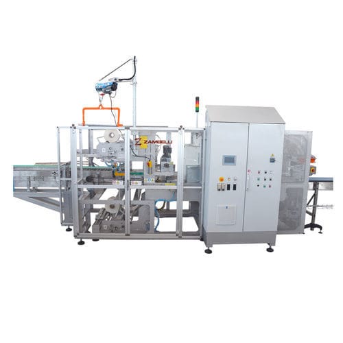 Fardellatrice con barra saldante - Zambelli S.r.l. - automatica / per cartone / per bottiglie in vetro
