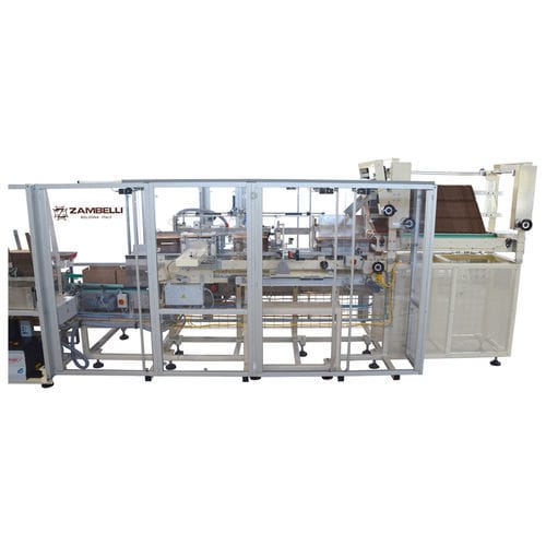 Formatrice di scatole automatica - RSC - Zambelli S.r.l. - a colla termofusibile / nastro adesivo / a grande cadenza