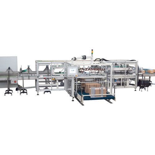 Incassatrice a moto continuo - WR - Zambelli S.r.l. - wraparound / automatica / controllata da PLC