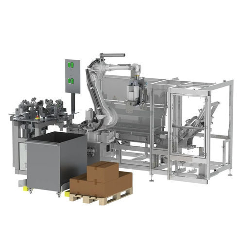 Cella robotizzata di alimentazione - AFS 500 - Goldfuss engineering GmbH - di imballaggio / di carico / per pezzi piccoli