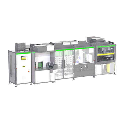 Cella robotizzata di analisi - Goldfuss engineering GmbH - per laboratorio / con cobot