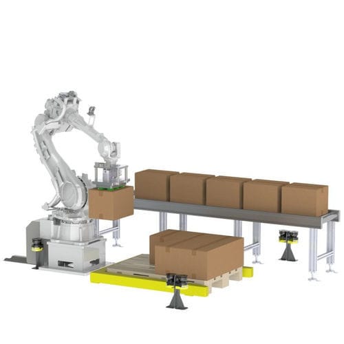 Cella robotizzata di depallettizzazione - DP - Goldfuss engineering GmbH