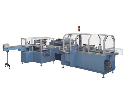 Inscatolatrice formatrice di scatole avvolgitrice - AS 70 WA - BERGAMI PACKAGING SOLUTIONS SRL - per l'industria cosmetica / per l'industria agroalimentare / per l'industria farmaceutica