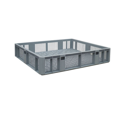 Cassa-pallet traforata - 280 - Interbox S.A. - in HDPE / di stoccaggio / da trasporto