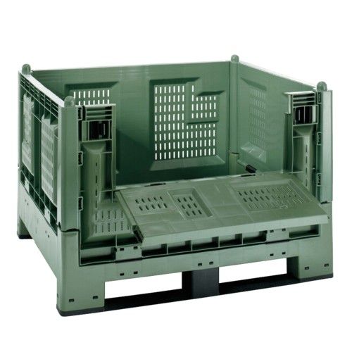 Cassa-pallet a pianali ripiegabili - CARGO FOLD 700 - Interbox S.A. - in HDPE / in PP / di stoccaggio