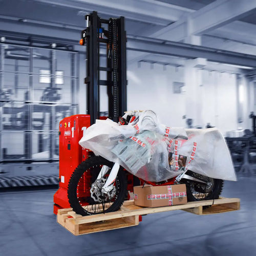 Robot mobile autonomo (AMR) per movimentazione - LIFTER series - Proxaut Srl AGV Technology - con alimentazione a batteria / a forcella