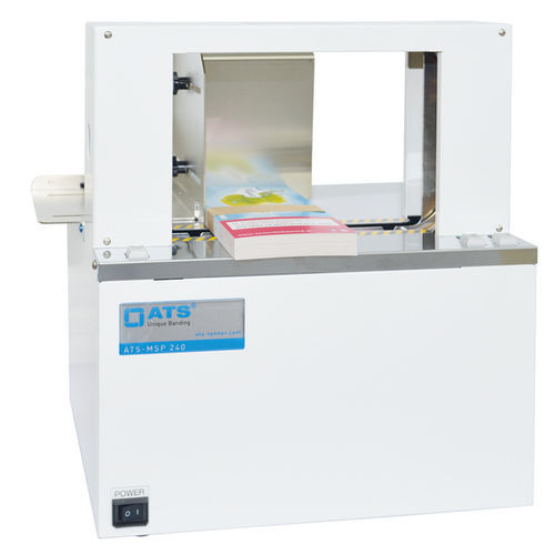 Macchina posa fascetta automatica - ATS-MSP 240 - ATS-Tanner GmbH Banderoliersysteme - mobile / da tavolo / orizzontale