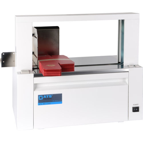 Macchina posa fascetta automatica - ATS-MS 420S - ATS-Tanner GmbH Banderoliersysteme - mobile / da tavolo / orizzontale