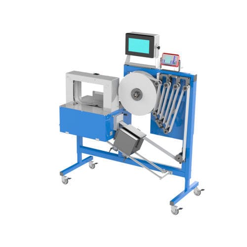 Macchina posa fascetta automatica - US-2000 AST-BM-TTP - ATS-Tanner GmbH Banderoliersysteme - con touch screen / da tavolo / mobile