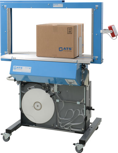 Macchina posa fascetta automatica - US-2000 AST-MDM - ATS-Tanner GmbH Banderoliersysteme - con touch screen / mobile / da tavolo