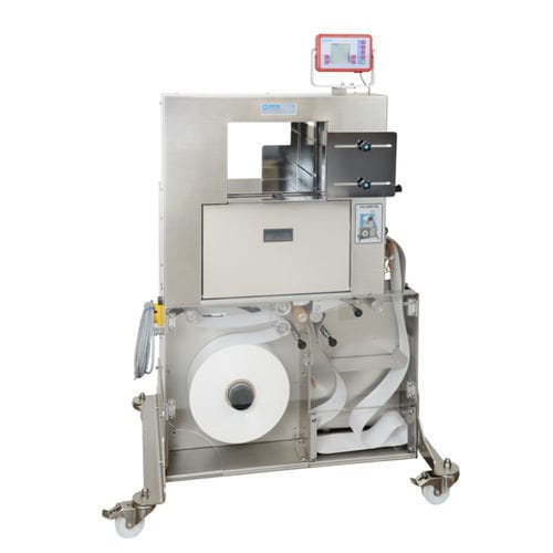 Macchina posa fascetta automatica - US-2100 AD-R - ATS-Tanner GmbH Banderoliersysteme - con touch screen / mobile / da tavolo