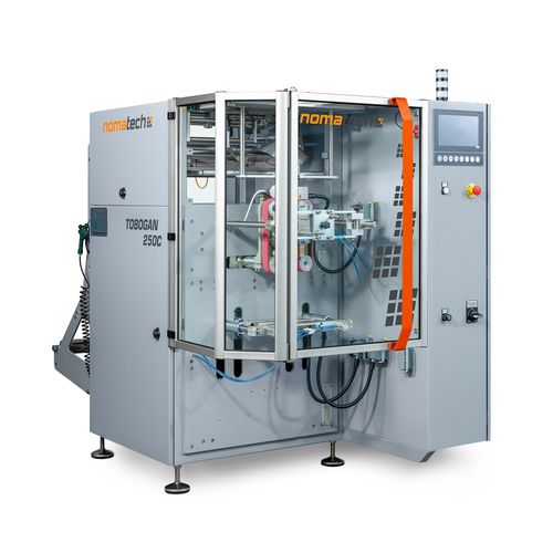 Confezionatrice verticale - TOBOGAN 250C - NOMATECH s.r.o. - VFFS / automatica / per multipacchi