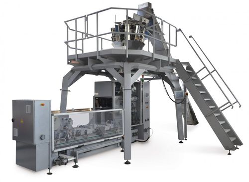 Linea di imballaggio per sacchi - TOBOGAN 250 CUBE - NOMATECH s.r.o. - per l'industria agroalimentare / per prodotti alimentari / per caffè