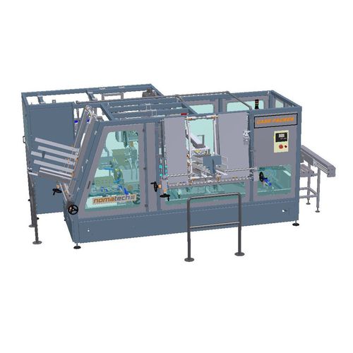 Incassatrice orizzontale - NOMATECH s.r.o. - interamente automatica / per scatole / per sacchi