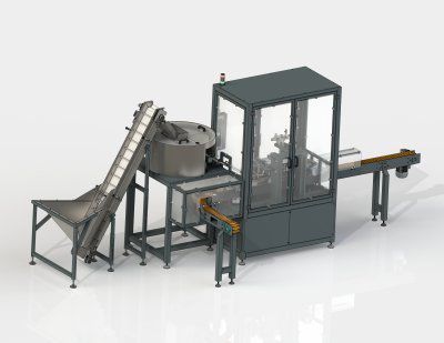 Posatrice di coperchi automatica - NOMATECH s.r.o. - per l'industria agroalimentare