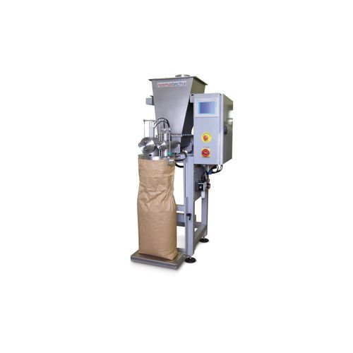 Riempitrice semiautomatica - GOLEM BASIC - NOMATECH s.r.o. - per sacchi / per alimenti / per pulverulenti