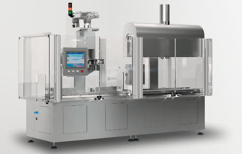 Macchina di etichettatura per bottiglie - Combisteam® FB80 -70 - Sleever International SASU - per lattine / per applicazione laterale / per applicazione sulla parte superiore del prodotto