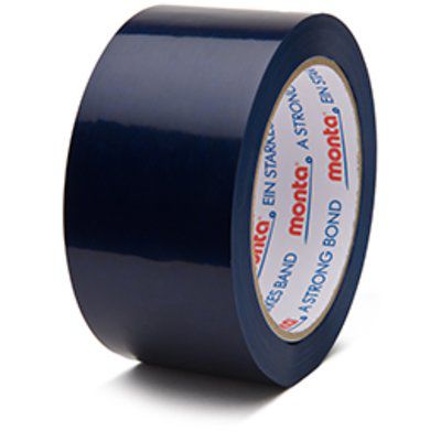Nastro adesivo di imballaggio - MONTA 256F - monta Klebebandwerk GmbH - in PVC / gomma / blu