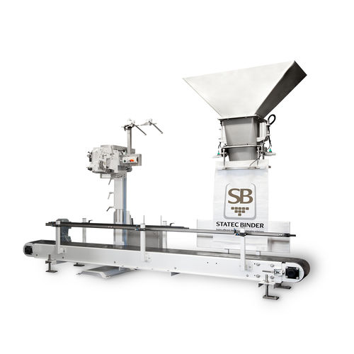Confezionatrice verticale - scalpac - STATEC BINDER GMBH - ponderale / semiautomatica / per sacchi aperti