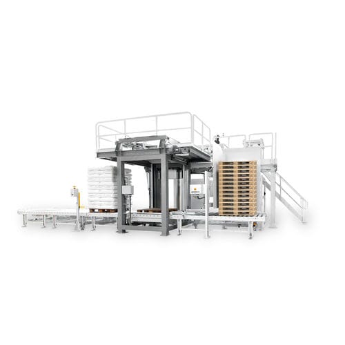 Linea di pallettizzazione e imballaggio - principal-P - STATEC BINDER GMBH