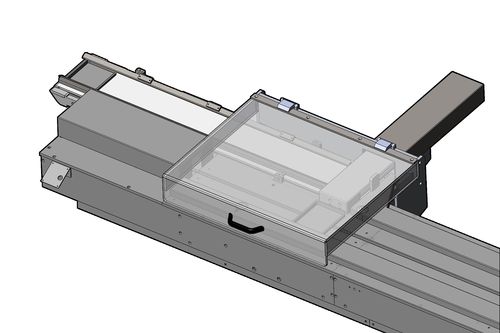Sistema di trasferimento per l'industria agroalimentare - TG-Packaging bvba - automatizzato
