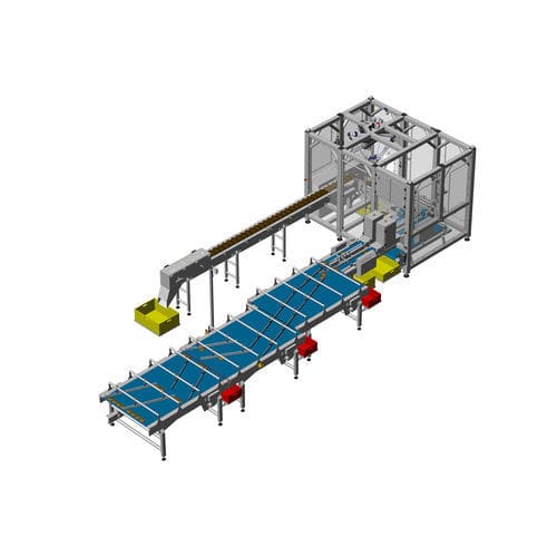 Linea di imballaggio per l'industria agroalimentare - SFF - TG-Packaging bvba - per controllo di qualità / automatica