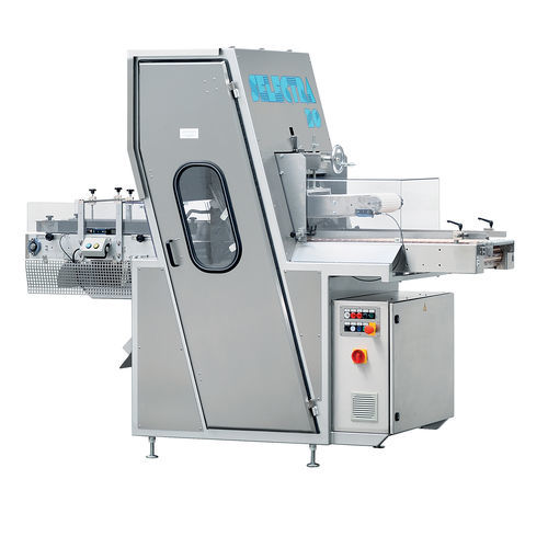 Taglierina per pane industriale completamente automatica - SL 50 - TG-Packaging bvba - con lama a nastro continuo / orizzontale