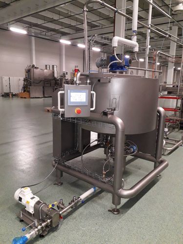 Cuocitore industriale a vapore - POLO-LTS, s. r. o. - per pasta / per sugo / per dolciumi