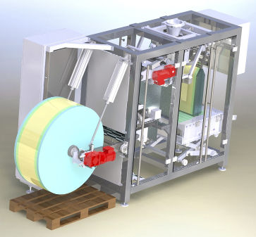 Confezionatrice verticale - VFFST - VOLLENDA-WERK GmbH - FFS / per l'industria agroalimentare / per granuli