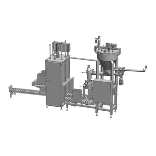 Riempitrice automatica - RBWS - VOLLENDA-WERK GmbH - per barattoli e vasetti / per alimenti / per cartoni