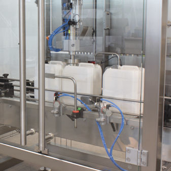 Tappatrice avvitatrice lineare - GAS-110 - VOLLENDA-WERK GmbH - semiautomatica / per bottiglie