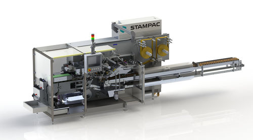 Macchina per imballaggio a due vie - LEKO-KF - Stampac GmbH - automatica / con pellicola piegata / per alimenti