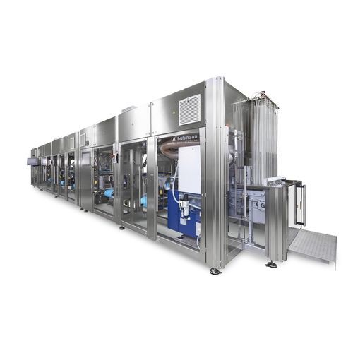 Linea di imballaggio per l'industria agroalimentare - SERVOTEC X900 - Buhmann Systeme GmbH - per cartoni / per casse / di riempimento