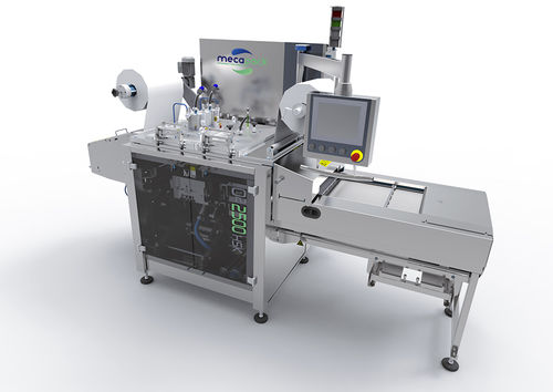 Opercolatrice automatica - O²2500 HSK - Mecapack - per l'industria agroalimentare / per vaschette