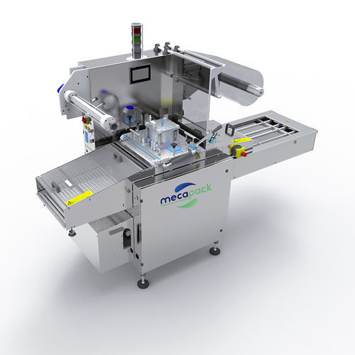 Posatrice di coperchi automatica - S2000 - Mecapack - per l'industria agroalimentare