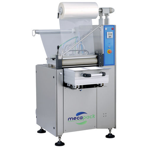 Opercolatrice semiautomatica - S1000 - Mecapack - per l'industria agroalimentare / per vaschette / per l'industria farmaceutica