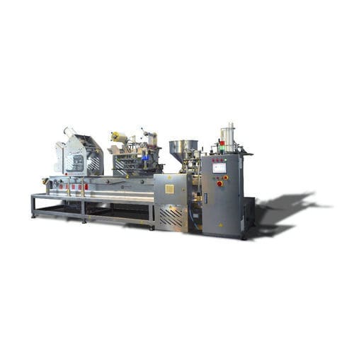 Riempitrice-tappatrice-crimpatrice automatica - FF13 - White Steel GmbH - per prodotti alimentari