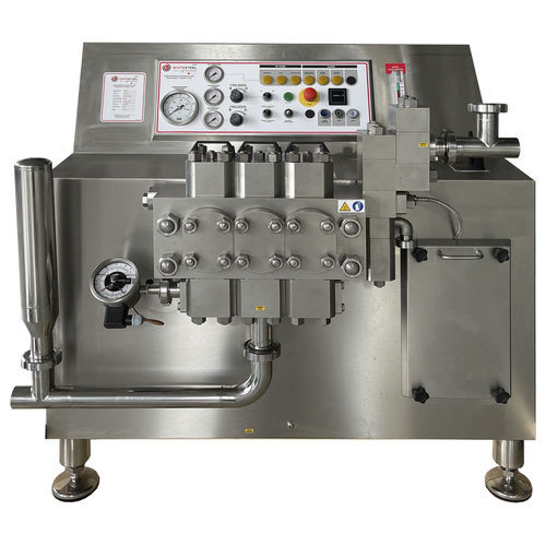 Omogeneizzatore con trasmissione tramite pistone radiale - FM10 - White Steel GmbH - per liquidi / per prodotti lattiero-caseari / di maionese