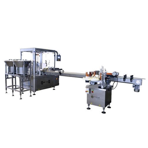 Riempitrice tappatrice etichettatrice rotativa - PF12 - White Steel GmbH - per l'industria farmaceutica / di sciroppo / per bottiglie