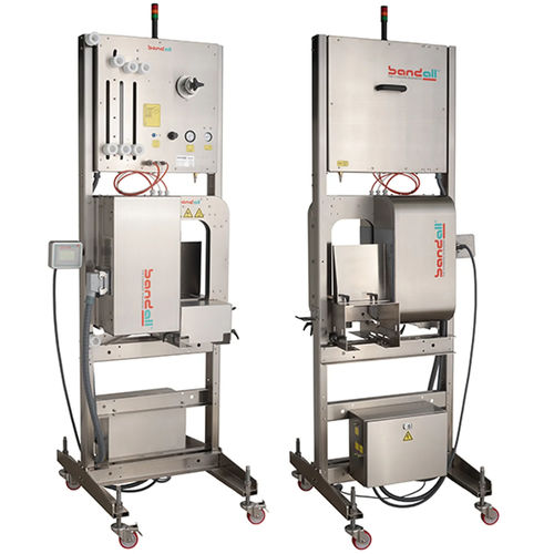 Macchina posa fascetta automatica - Bandall B.V. - per l'industria tipografica / per l'industria agroalimentare / per scatole piccole
