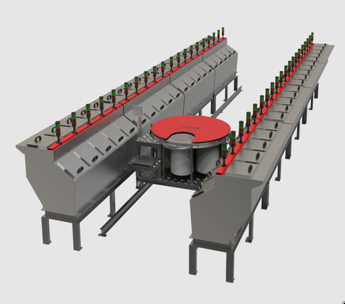 Sistema di pesatura per granuli - DÜZLEM METAL SANAYI VE TICARET LTD STI - per polveri / per liquido