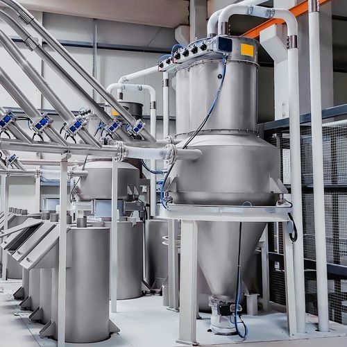 Sistema di trasporto pneumatica - DÜZLEM METAL SANAYI VE TICARET LTD STI - motore pneumatico / per l'industria agroalimentare / industriale