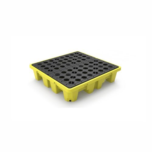 Vasca di ritenzione per contenitore IBC - SP-4H - Palletco LLC - 4 fusti / per carichi pesanti / in polietilene