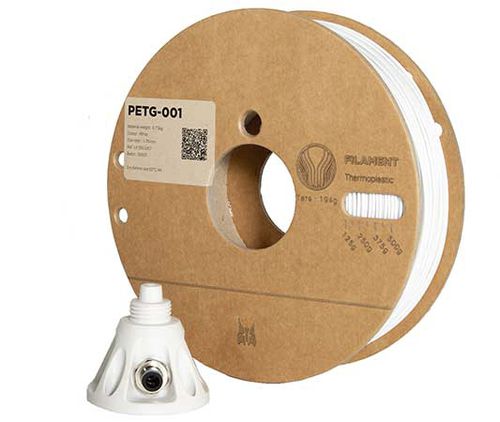 Filamento PETG per stampante 3D - PETG-001 - Lynxter - bianco / a tenuta stagna