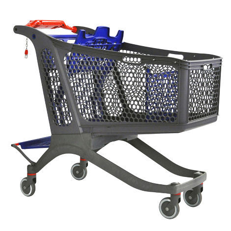 Carrello da trasporto - P240 - SUFILOG - con cestello / multiuso / con rotelle