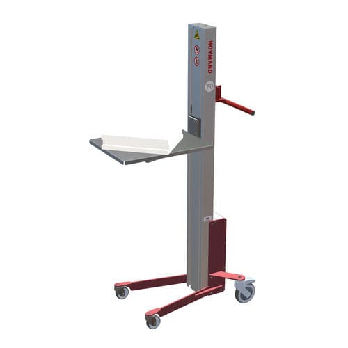 Sollevatore a batteria - Impact 70L EPV - HOVMAND - con piano di appoggio / mobile / per taniche