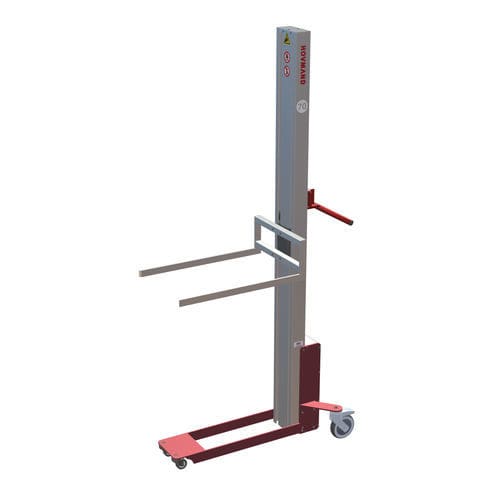 Sollevatore a batteria - Impact 70M G1 - HOVMAND - a forcella / mobile / per casse
